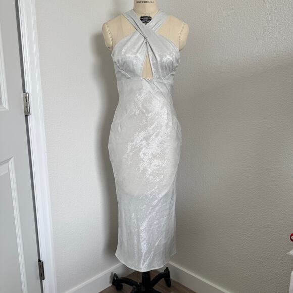 IRO Paris Dresses & Skirts - IRO Paris | NWT "Calvino" Pearl White Midi Dress Size 34